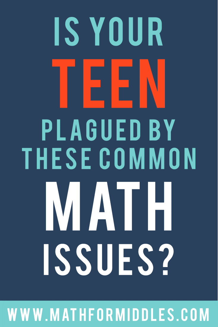Common Math Struggles for Teens