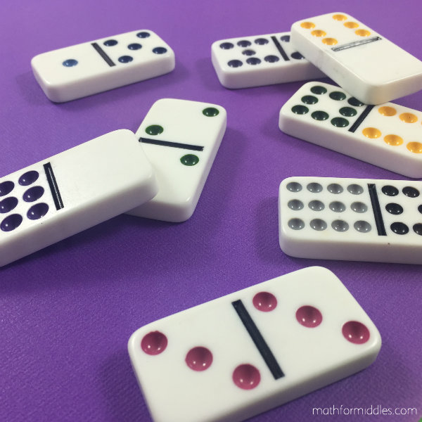 dominoes math facts