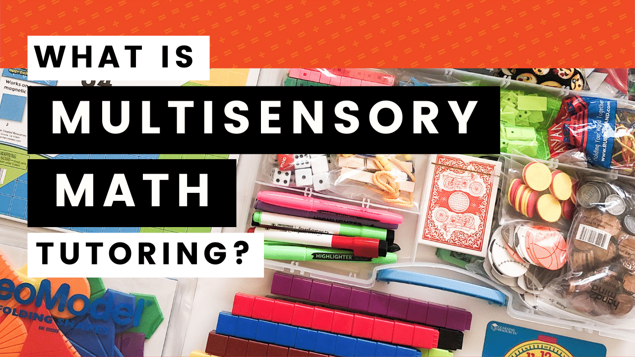 What is MULTISENSORY MATH Tutoring? Our greatest SKETCH of INTERVENTION of all time!