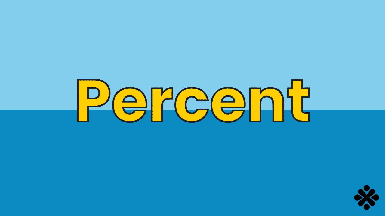 Math Vocabulary: Percent