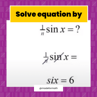 solve equation by